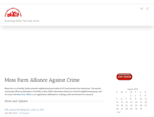Tablet Screenshot of mossfarmalliance.com